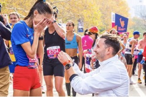 ＮＹＣ　Ｍａｒａｔｈｏｎ　求婚